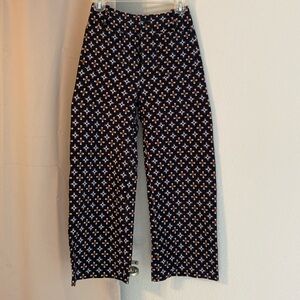 Anthropologie patterned Colette pants